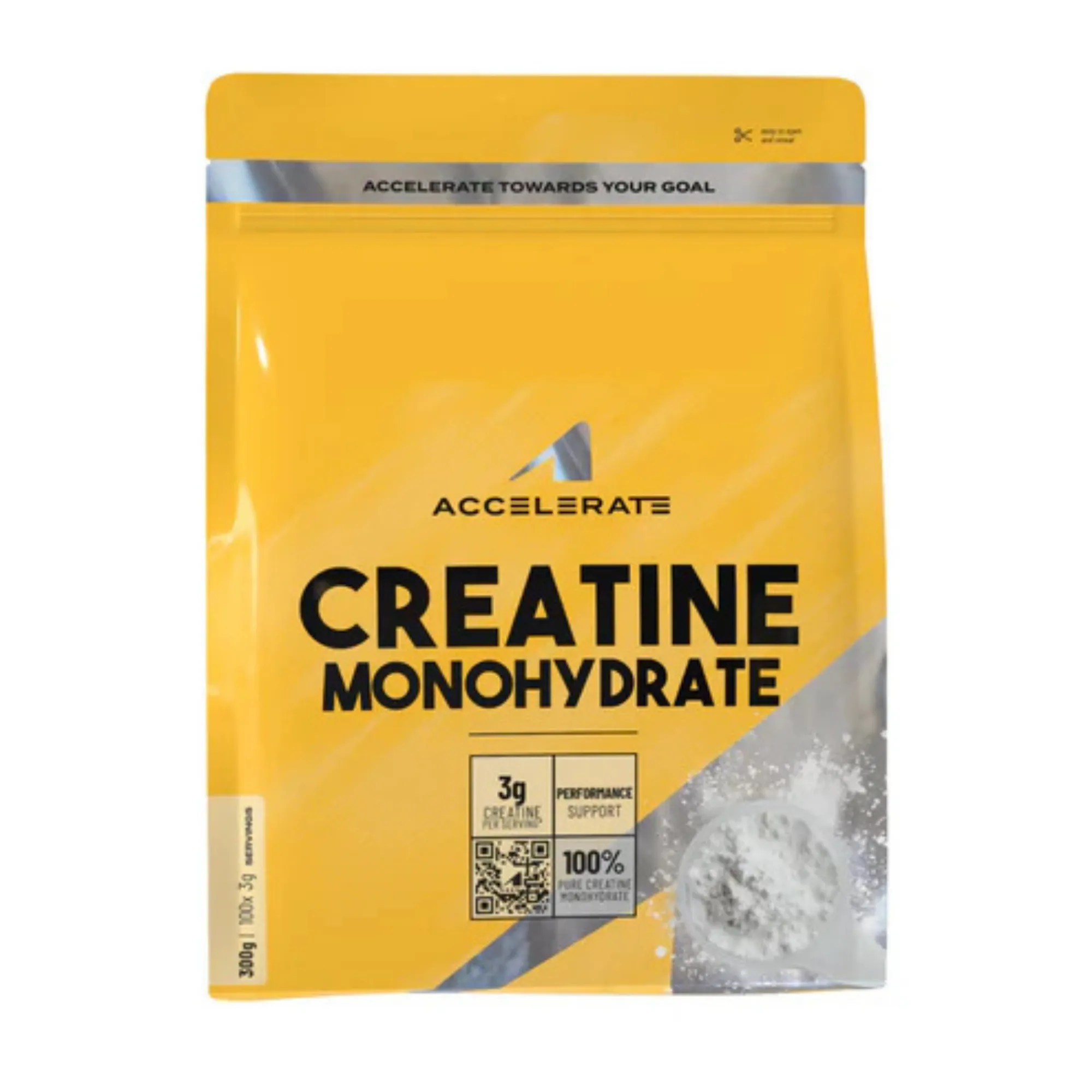 Accelerate Nutrition Creatine Monohydrate 300g 100 Servings