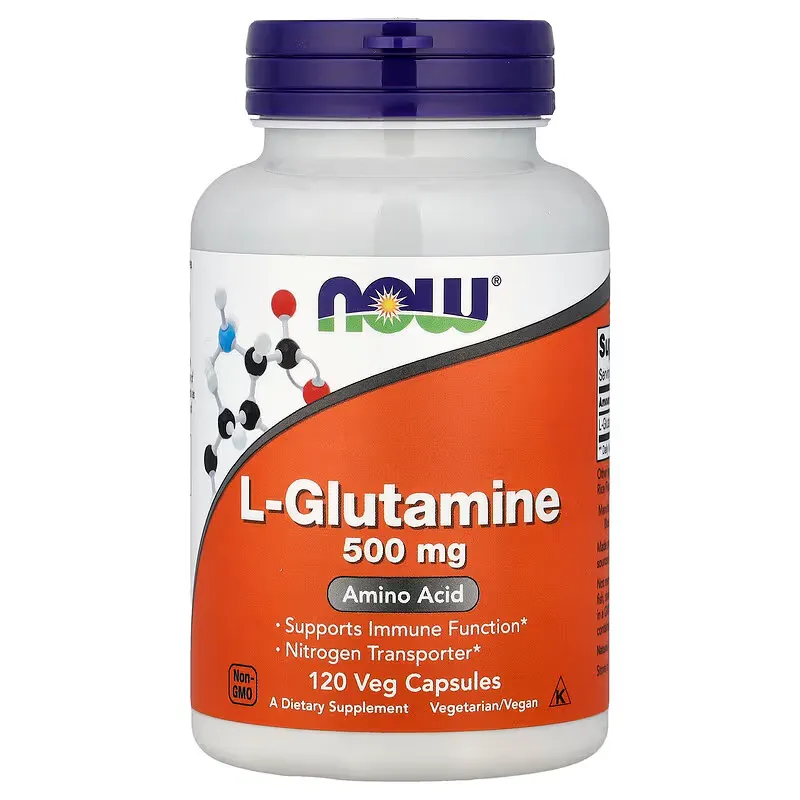 L-Glutamine 500mg NOW Foods