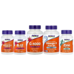 Pack Vitalité Totale NOW Foods Immunité Énergie Beauté