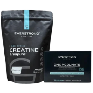 Creatine Creapure 500g Zinc Picolinate 15mg Pack Everstrong