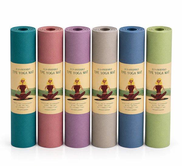 Tapis de Yoga 10mm Épais Antidérapant