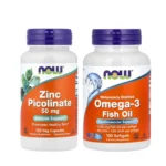 Pack Omega 3 Zinc NOW Foods