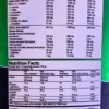Valeurs nutritionnelles Superior Mass Professional 2.27 kg
