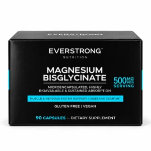 EverStrong Magnesium Bisglycinate 500 mg 90 Capsules